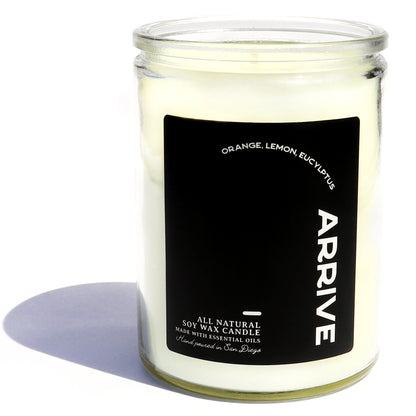 Often Wander Essential Oil Candle -- Arrive