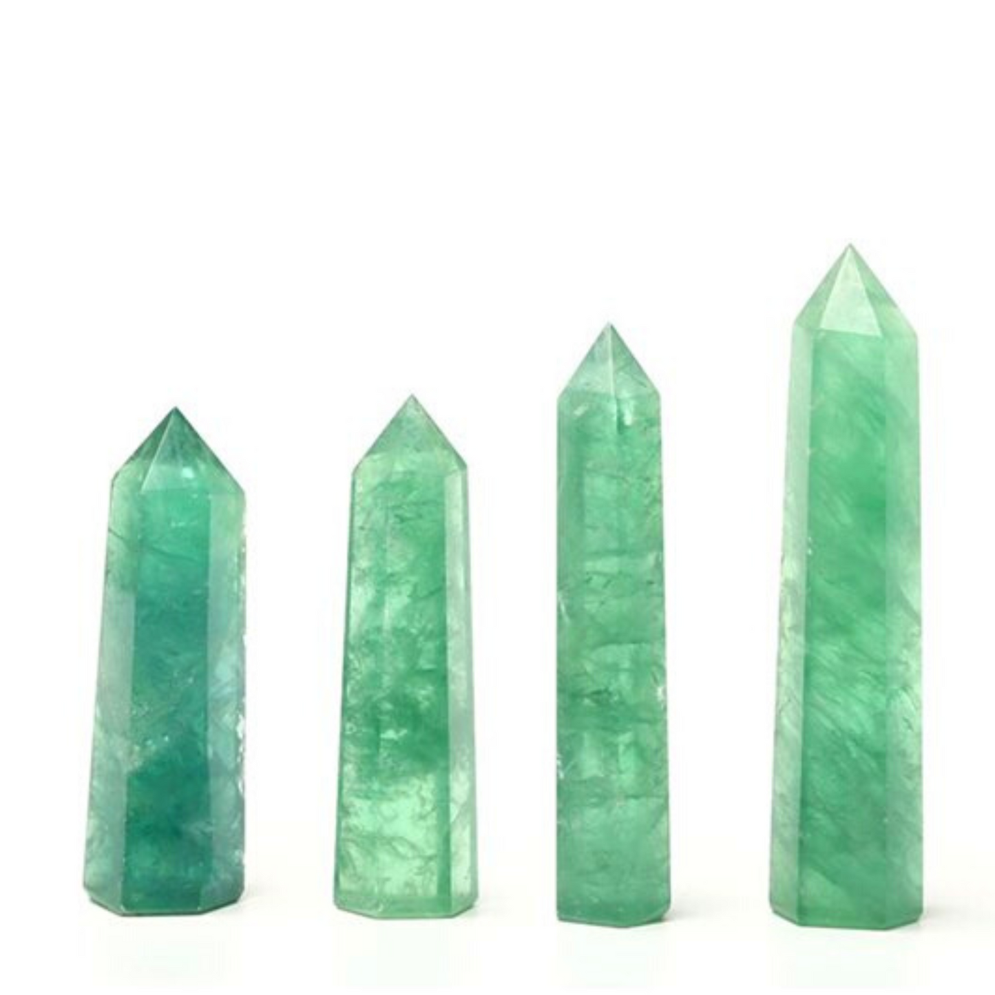 GREEN FLUORITE POINT (SMALL)