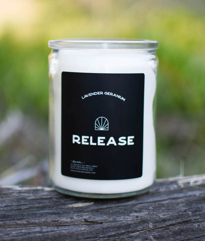 Often Wander Essential Oil Candle: Release