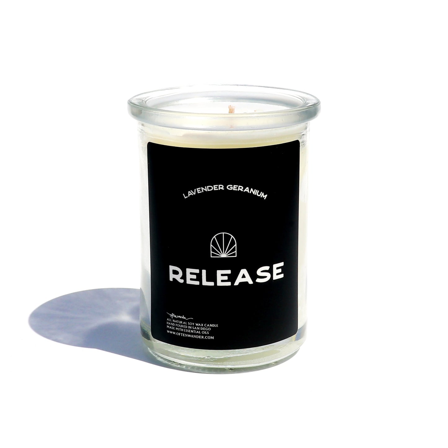 Often Wander Essential Oil Candle: Release