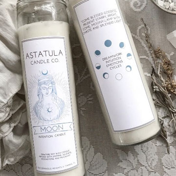 ASTATULA MOON INTENTION CANDLE