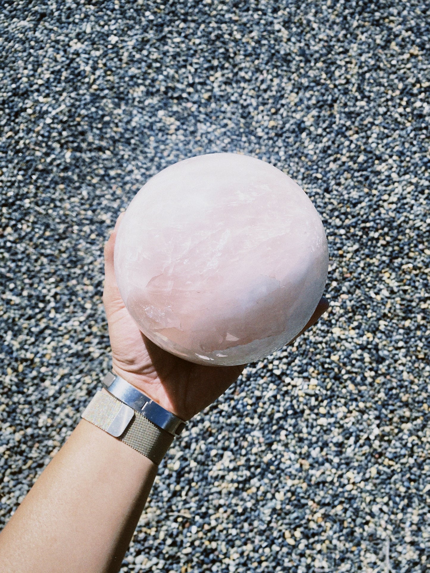 ROSE QUARTZ SPHERE (XL)